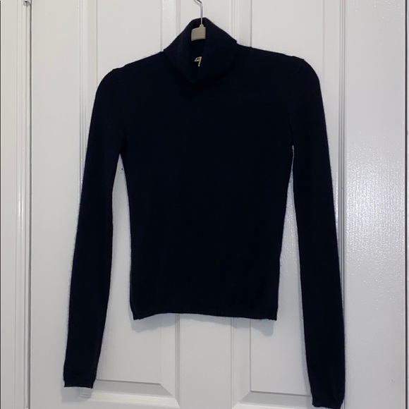 Miu Miu Black Cashmere Turtleneck 